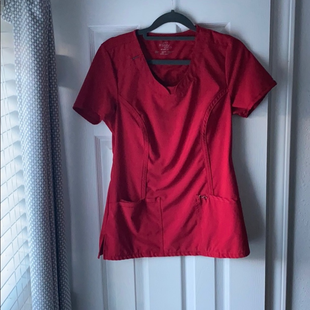 Cherokee Infinity Scrub Top